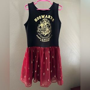 Harry Potter Costume, Dress with Tutu and Hooded Cape for Girls size M (7/8)